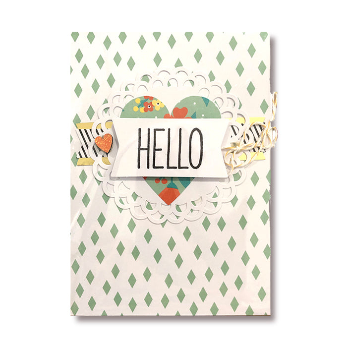 _"Hello" Blank Card